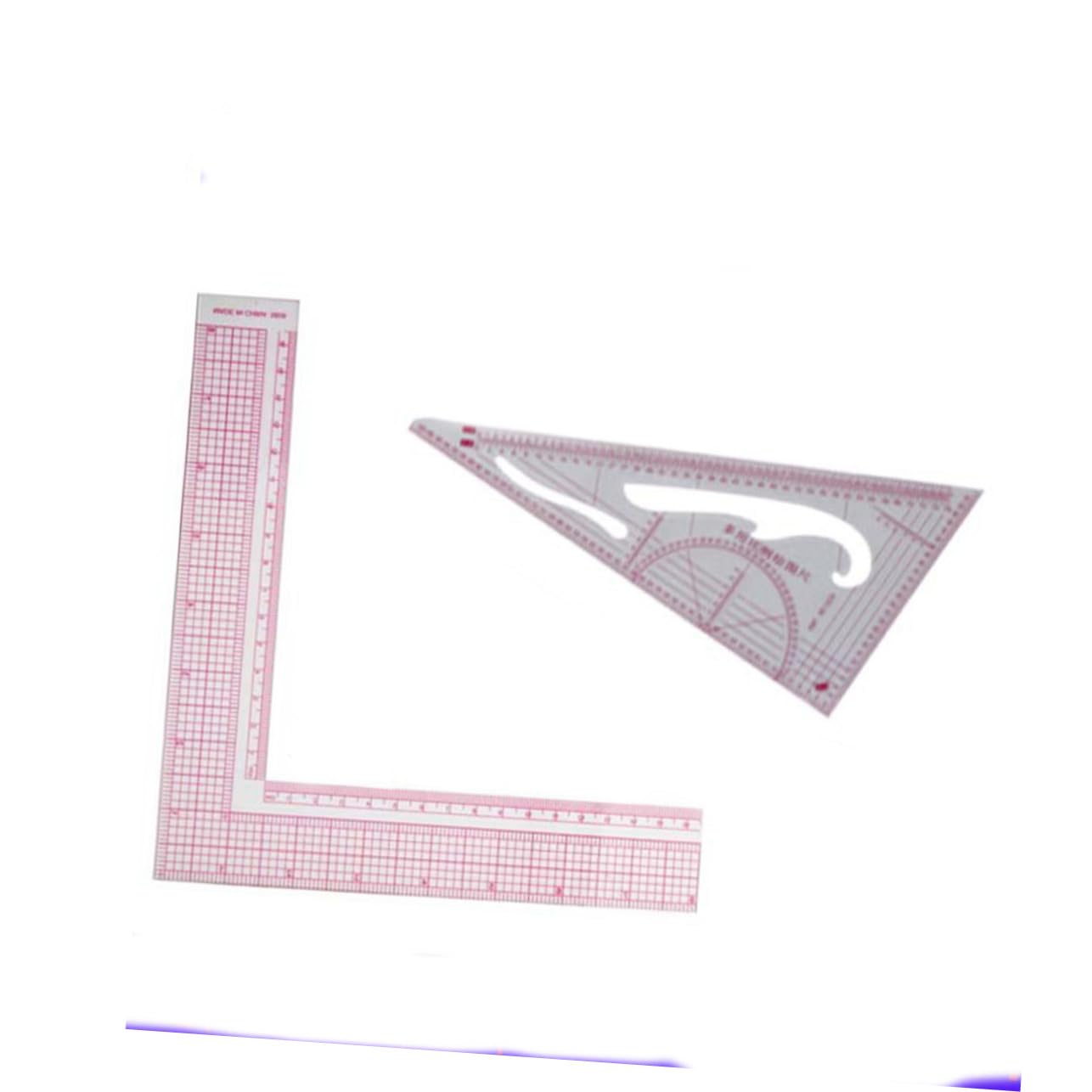 OSALADI 7piezas Reglas de Costura para Patchwork Herramientas de Medición Regla Acrílica para Acolchado Uso Costura de Ropa Multifuncional para Manualidades