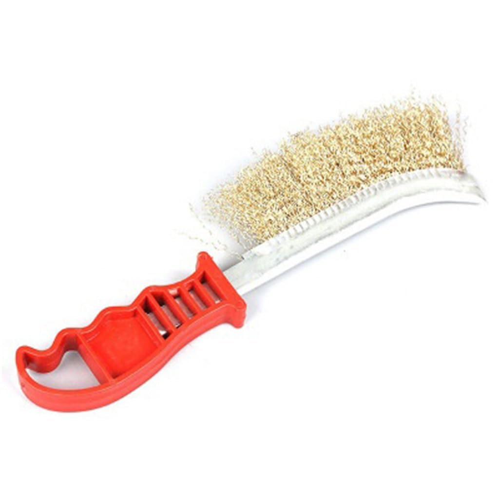 Brosse métallique en acier inoxydable pour un polissage durable et sans effort