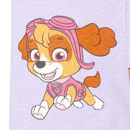 Paw Patrol Skye Toddler Girls Pullover Fleece Sweatshirt & Leggings Pullover Purple 4T #TOP5