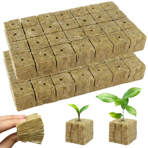 Hydroponiczna wełna skalna bloki kostki uprawa bezglebowa 56 szt. 4x4x4cm