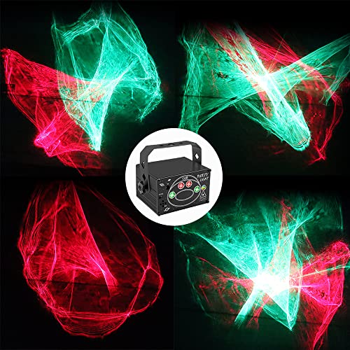 Dj Disco Stage Party Lights, Aurora Effect Rgb Sound Activated Laser Light Portable Strobe Stage Lights With Remote Control 3-In-1 Show Projector For Indoor Birthday Party Karaoke Club Ktv #TOP2