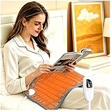Electric Heating pad with 6 Heat Settings, Auto Shut Off, Dry Electric Heating...