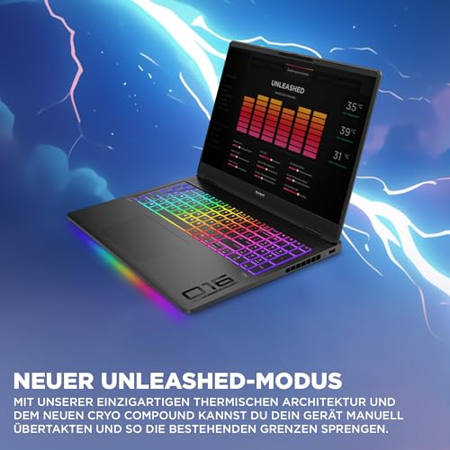 16 GB GDDR6 für 144+ FPS in AAA-Titeln wie Cyberpunk 2077 Ultra-Settings. - Detailansicht von HP Omen MAX Gaming Laptop...
