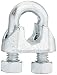 SE WR516-12 (12 Pack) 5/16" Wire Rope Hook Clamp Zinc Plated