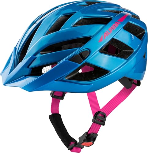 Casco Alpina Panoma 3.0 azul rosa para tus rutas de fin de semana y trayectos diarios