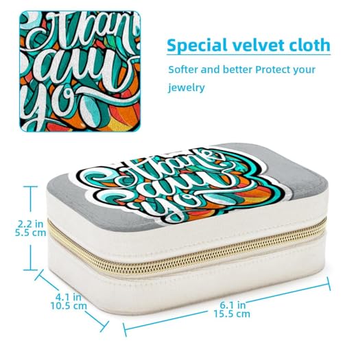 Alhajero de terciopelo compacto organizador de joyas para maleta 5