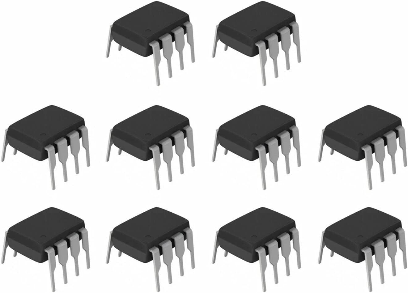 CANADUINO 10 x TL082 TL082CN Operational Amplifier OPA IC in DIP-8 Package