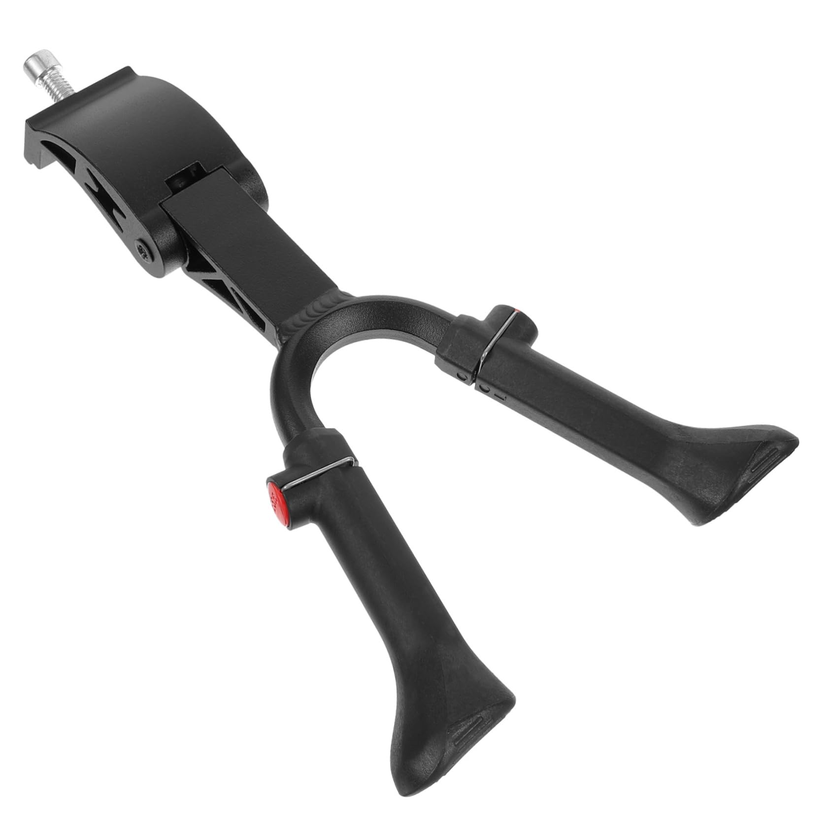 BESPORTBLE Mountain Bike Kickstand Aluminum Alloy Telescopic Easy to Adjust Non-Slip Footpad for Outdoor Use Replace Your Old Kickstand