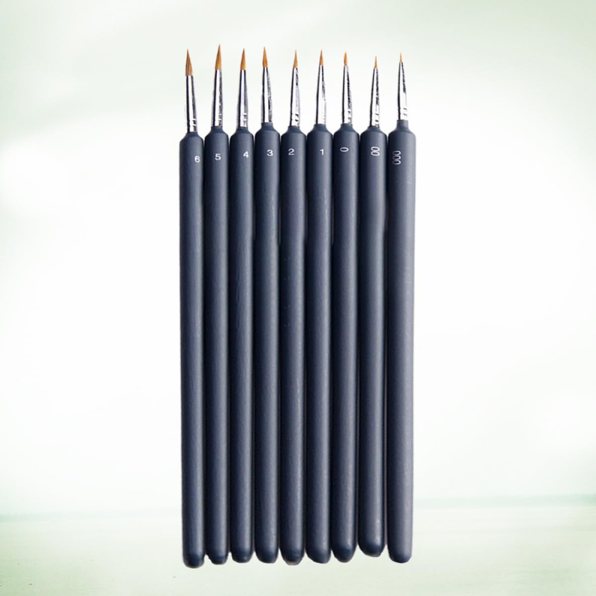 135 Piezas Pincel de Pintura al óleo Pinceles para acrilico rotuladores acuarelables Pintura Fina Kit de Pinceles para Pintar en Miniatura Juego de uñas Kit de manicura Rostro niño
