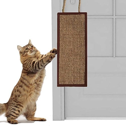 Diversity world Natural Sisal Cat Scratching Mat (15.7"x23.6", Yellow)