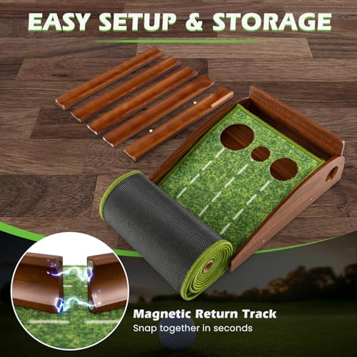 Tapis Putting LIFEZEAL 1/2/3 trous portable
