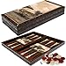 Produktbild PrimoLiving Deluxe Holz Backgammon Set TOPKAPI Fountain im XXL Format 50x50cm