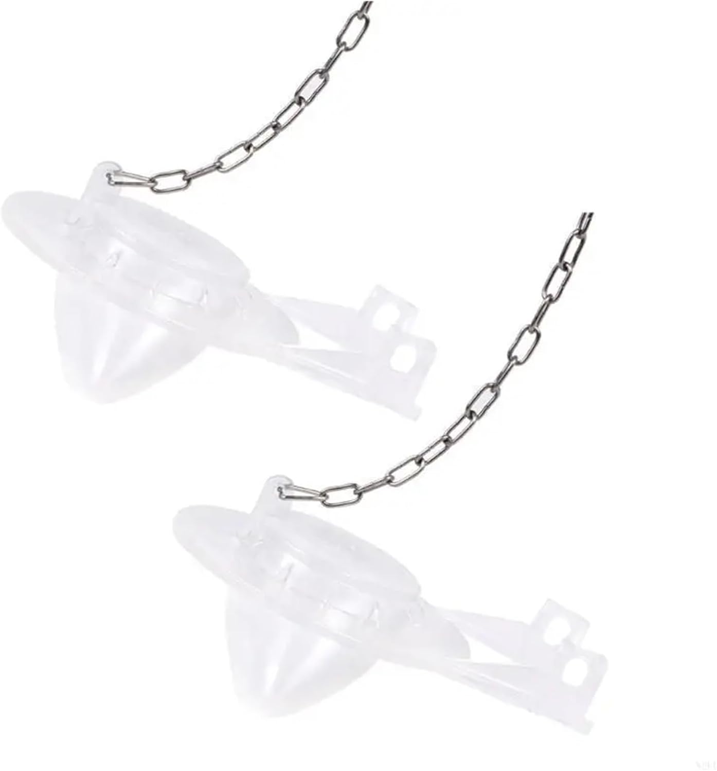 yaoqijie 2Pcs Toilet Flapper Flush Valves Cover 2inch Universals Toilet Stoppers Flapper N2UD lasting