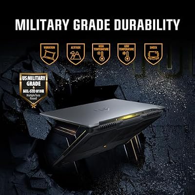 ASUS TUF Gaming F16 (2024) Gaming Laptop, 16 FHD+ 144Hz IPS-Level 16:10 Display, Intel CoreTM 5 210H Processor, NVIDIA GeForce RTXTM 4050, 8GB DDR5, 512GB PCIe Gen4 SSD, Wi-Fi 6, Windows 11 Home