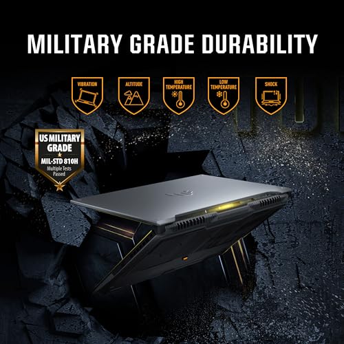 ASUS TUF Gaming F16 Gaming Laptop, 16” FHD+ 144Hz IPS-Level 16:10 Display, Intel® Core™ 5 210H, NVIDIA® GeForce RTX™ 4050, 16GB DDR5, 512GB PCIe Gen4 SSD, Wi-Fi 6, Win11 Home, FX607VU-SS53 by ASUS - Image 7