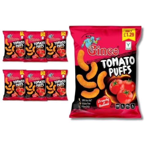 Ginco Tomato Puff Crisps Multipack for Sharing Cover