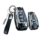 XENDRO Carcasa de metal para llave de coche compatible con Audi A1 RS6 Q3