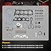Full Head Gasket Kit With Timing Belt, Compatible with 2001-2005 Honda Civic 1.7L D17A1 Engine,Replace# HS26236PT 14400-PMM-A02 HS4034