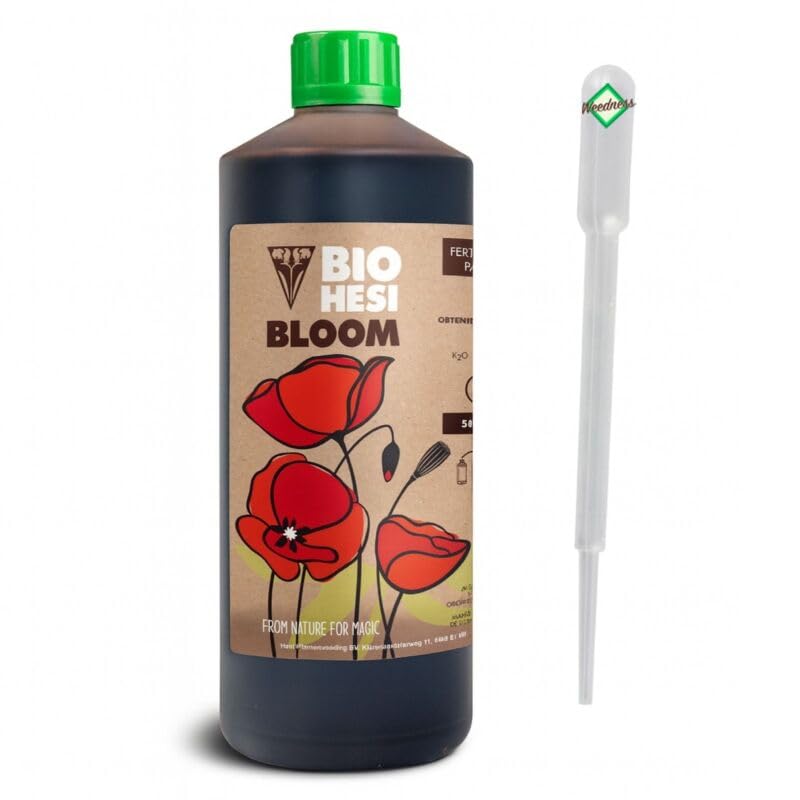 Plantes d'intérieur éclatantes avec Hesi Bio Floraison engrais 1L