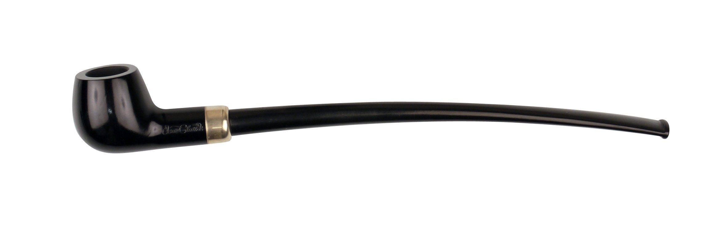 JEAN CLAUDE Lesepfeife Nero ca.26cm /Ring/Ebonite mit Stoffbeutel und Einzelverpackung
