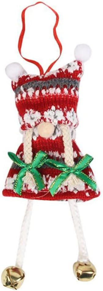 ブランド激安セール会場 Hanboliクリスマスペンダントフェイスレスドールかわいいクリスマスドールノエルクリスマスツリー デコレーションパーティーハンギングアクセサリー