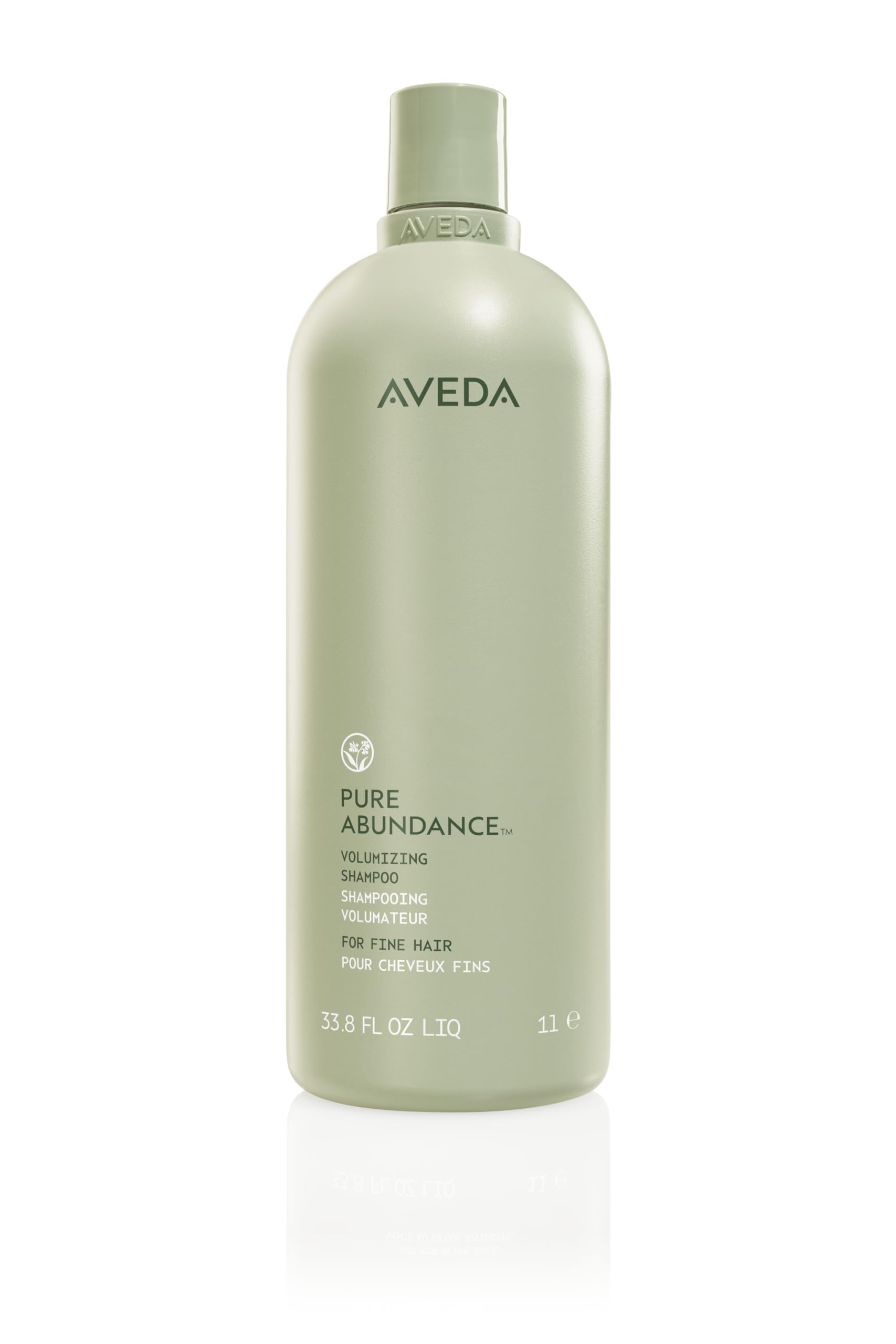 Aveda Pure Abundance Champú voluminizador | Champú para cabello fino | Elimina la acumulación de producto y el exceso de aceite | Vegano, 1000 ml