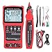 Network Cable Tester LCD Digital Network Cable Tester with Multimeter Tool Kit for Circuit Tracing, Short Circuit Testing, Breakpoint Identification