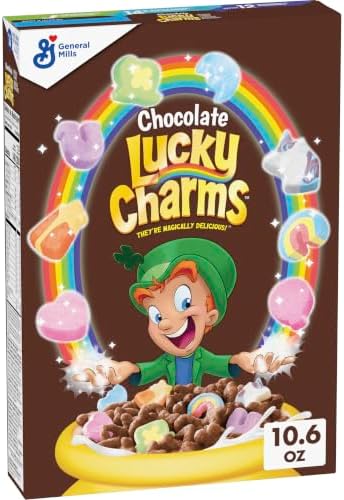Chocolate Kids Breakfast Cereal with Marshmallows, 10.6 oz