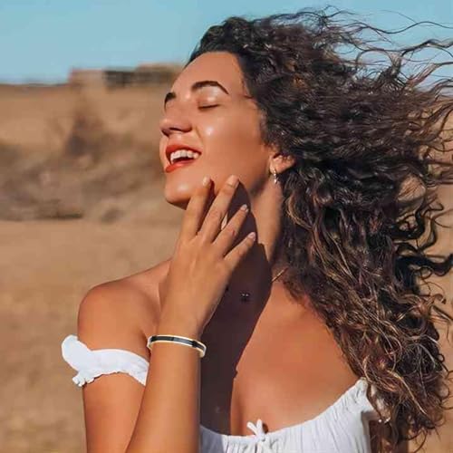 Remember Who The F You Are Motivational Color Bangle, Stainless Steel Inspirational Cuff Bracelets with Hidden Message Engraved Bracelet Jewelry Gift for Women Sisters Friends4