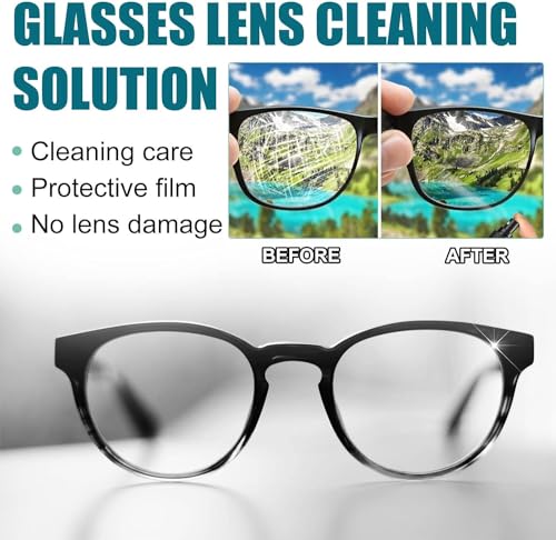 Lens Scratch Remover Spray, Eyeglass Lens Scratch Remover, Glasses Scratch Remover for Eyeglasses Lens, Eyeglass Glass Scratch Repair, Glasses Cleaner Spray for Sunglasses Screen Cleaner Tool (1PC) - Thumbnail 3