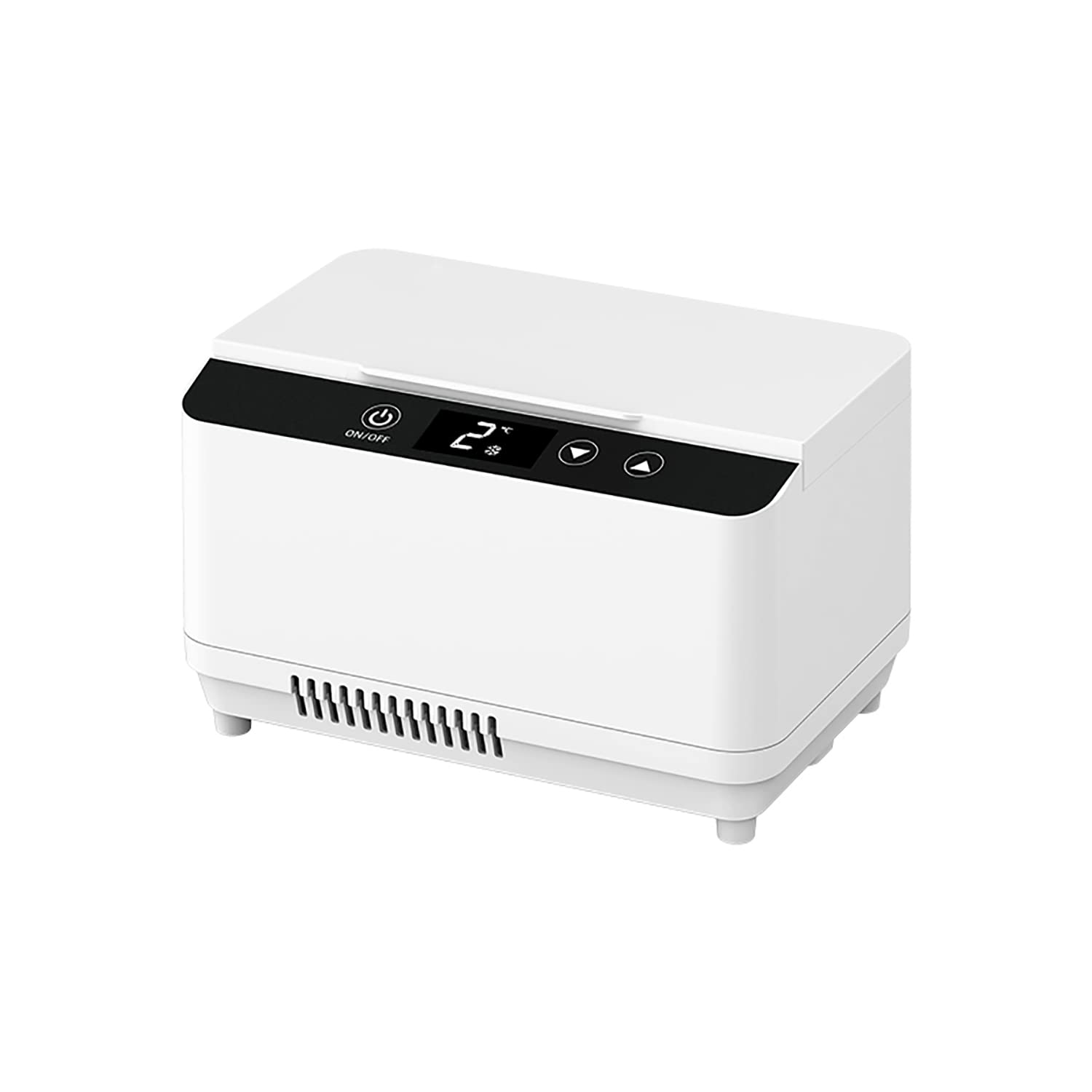 Custodia da viaggio per dispositivo di raffreddamento per insulina, custodia refrigerata per dispositivo di raffreddamento per insulina, grande capacità a doppio strato, display a LED 2 ~ 8 °