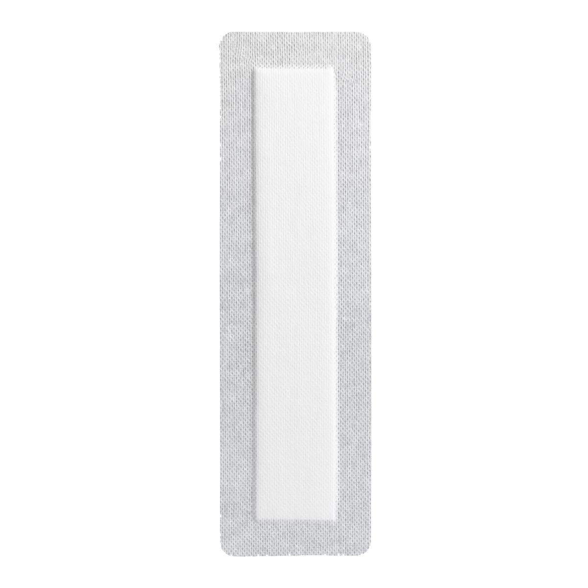 Medline MSC3222ZZ- Calibre estéril, 5 x 5 cm (paquete de 15), 4" X 14" (2" X 12" pad), blanco, 15