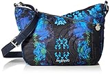  Desigual Gesteppte Umhängetasche mit blumiger Camouflage Handtasche Tasche