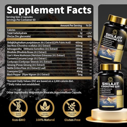 70% Off Shilajit for Men | 12-in-1 Energy Supplement - Image 3