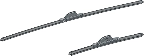 SAFELITE Paquete de 2 limpiaparabrisas de 28 y 13 pulgadas, repuesto automotriz para Toyota, Hyundai, Honda, Kia, modelos años (SBB2813)