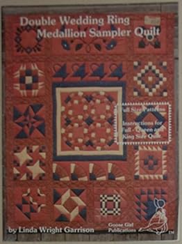 Paperback Double Wedding Ring Medallion Sampler Quilt Book