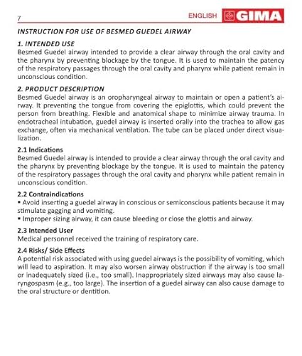 gemischt Guedel Airways