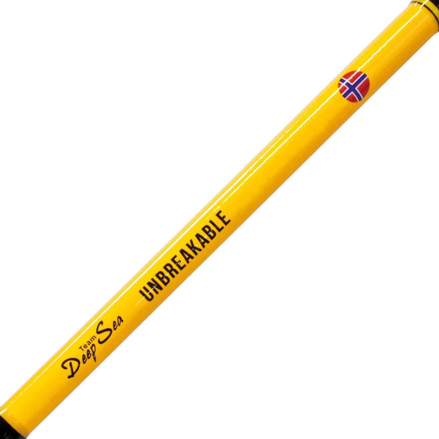 Unbreakable Special Pilk Meeresrute | Nahezu unzerstörbar, Glasfaserblank mit SIC-Ringen, Salzwasserfest, Für Ostsee & Norwegen, 2,40m & 2,70m, 120g/160g