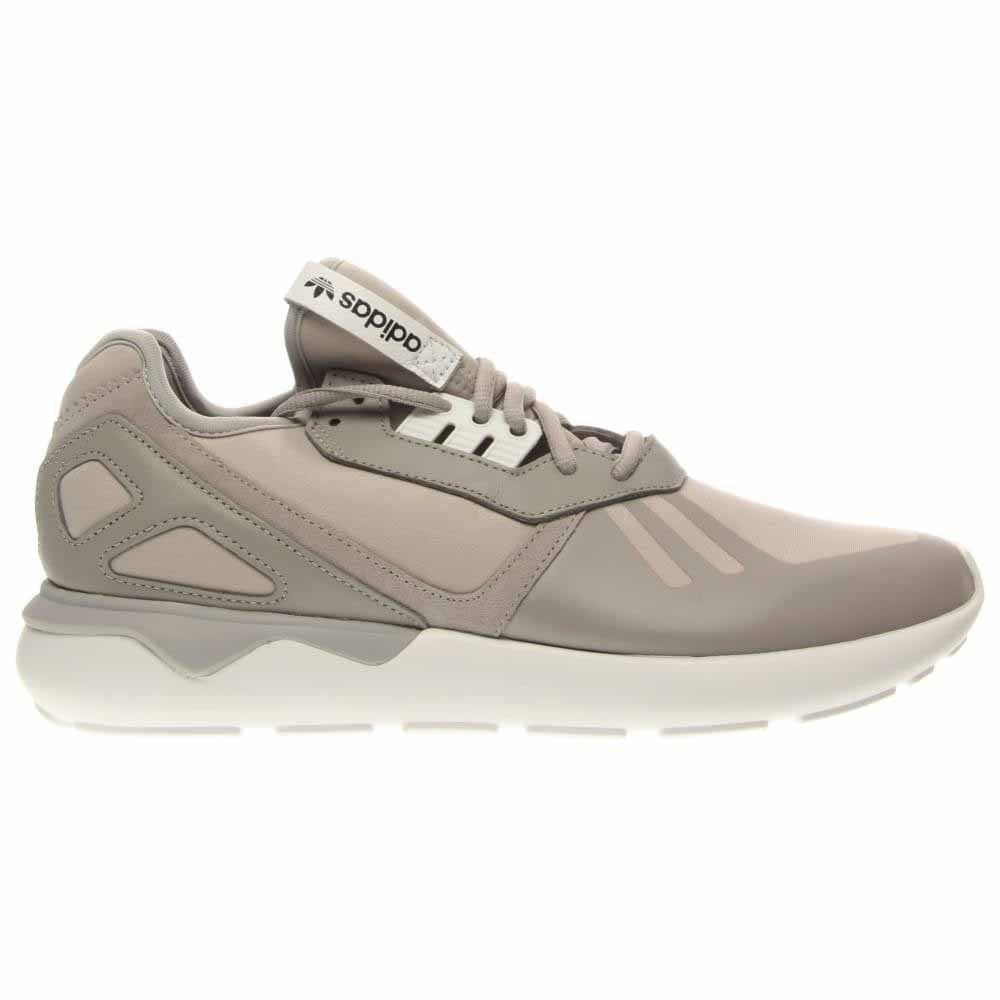 adidas Mens Tubular Runner Fabric Low Top Lace Up Running, Grey, Size 12.0