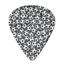 Pile of Footballs Lot de 6 médiators pour guitare acoustique, guitare électrique, basse, ukulélé – fins, moyens et épais… - Les Beatles, Paul McCartney, John Lennon, RIngo Starr, George Harrison Pile of Footballs Lot de 6 médiators pour guitare acoustique, guitare électrique, basse, ukulélé – fins, moyens et épais… – Image 3