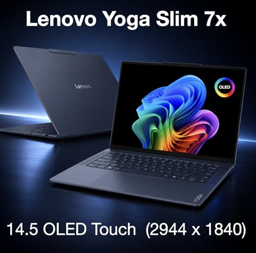 Image of Lenovo Yoga Slim 7X Copilot + Laptop 14.5 60Hz Touchscreen OLED 2944x1840