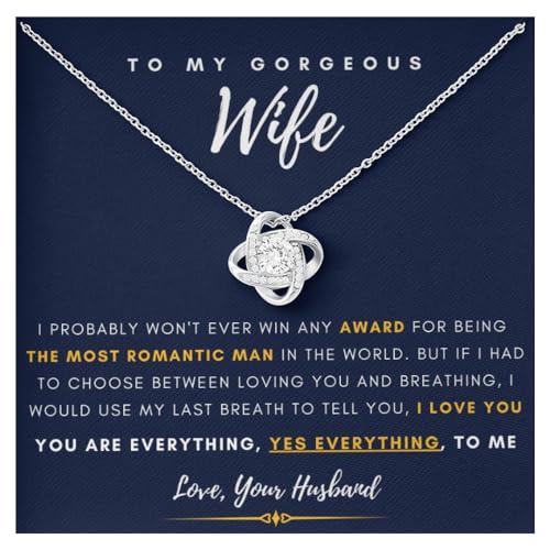 Jewelry To My Wife, Husband to wife, Gift For Soulmate, Gift For Wife, Wife Gift, Wife Necklace, Love Necklace, Women Gift You are Everything to me