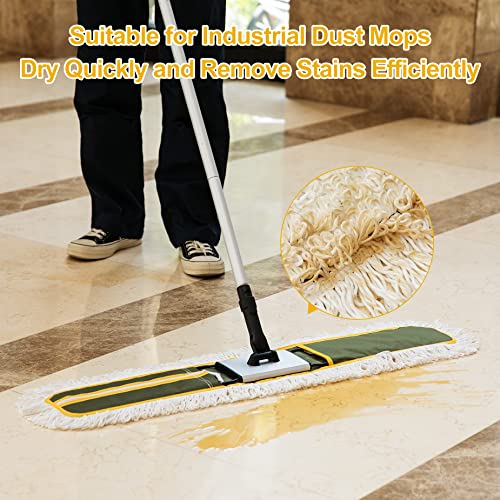 Microfiber Mop Pads 2 Pieces Just Fit Cleanhome 36" Industrial Dust Mop: B08R3F1Zzm,Green #TOP2
