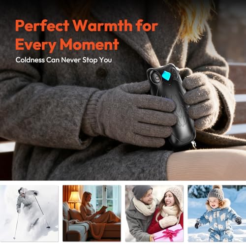 Hipappy 2-Pack Rechargeable Hand Warmers w/ Charging Case - 19.19 w/ Code + 40% Off Code L3W0DFP9 - image 7