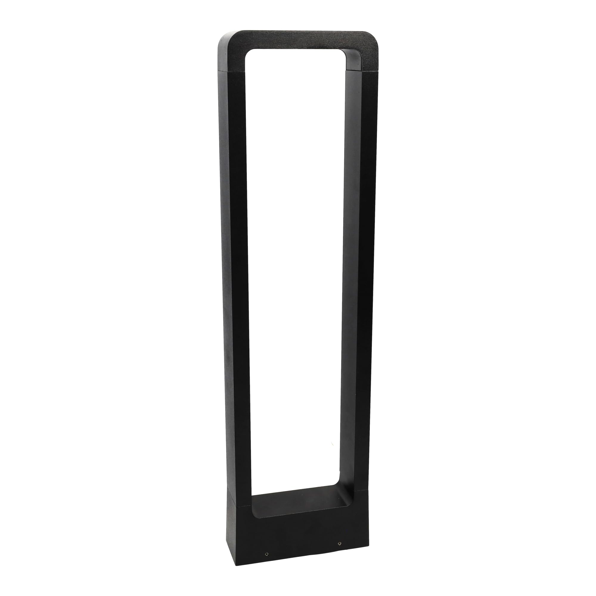 Jandei - Baliza LED Exterior 7W 240V IP65, Poste de Aluminio Negro 60cm, Luz Cálida 3000K, Lámpara de Jardín, Camino y Terraza, Caminos, Iluminación Nocturna (1)