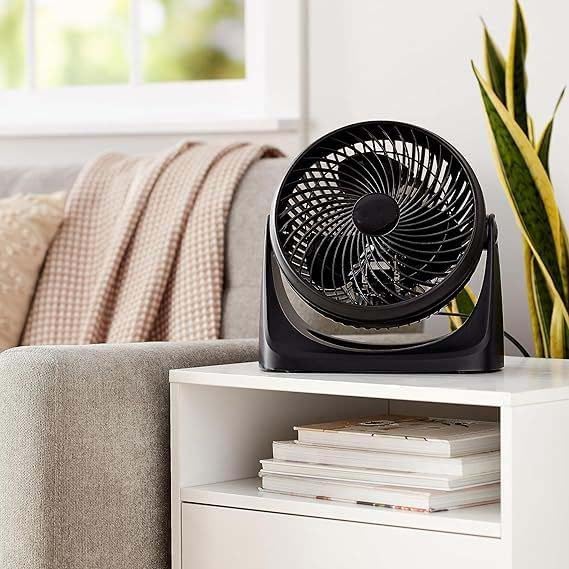 Air Circulator Fan Desk Fan for Bedroom, Home & Office - Quiet Cooling Fan with Adjustable Tilt, Powerful Airflow, Compact Design