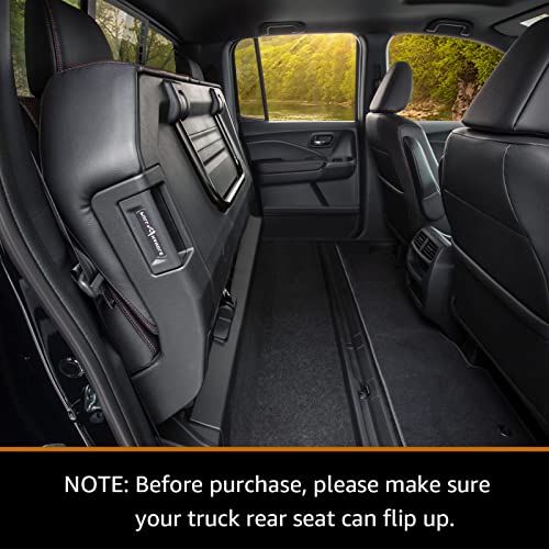 Ibuddy Dog Floor Hammock Cover For Truck With Flip Up Rear Seats 100% Waterproof Full Coverage Dog Truck Seat Cover Scratch Proof X-Large Pet Seat Cover For Crew Cab Trucks Machine Washable #TOP1