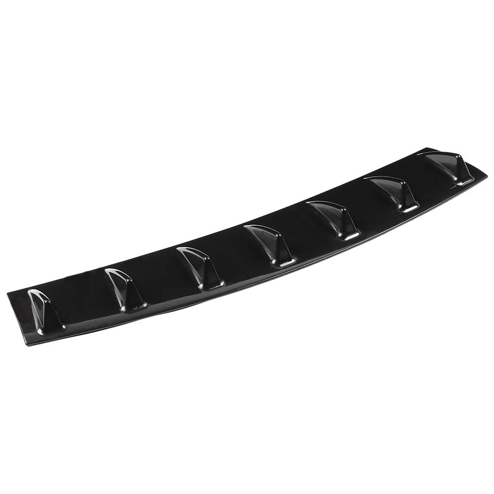 Spoiler Paraurti Posteriore, Diffusore a Labbro per Ala Spoiler per Pinna di Squalo per Telaio Paraurti Posteriore Universale per Auto (L)