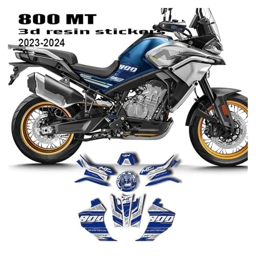 Kit De Protection Autocollant 3D CFMOTO 800 MT Explore 2023-2024 - 2