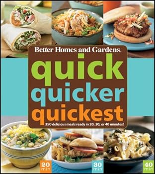 Paperback Quick, Quicker, Quickest: 350 delicious meals ready in 20, 30, or 40 minutes! Book